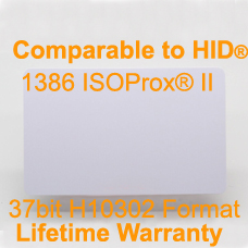 Printable Proximity Card-37bit H10302 Compare to HID1386&1586